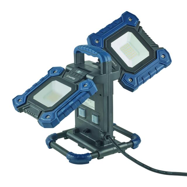 ARBETSLAMPA 2X30W 2X3100LM 6500K RAPTOR LED IP65 230V | Beijerbygg Byggmaterial