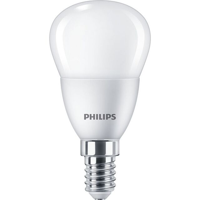Alternativ bild 0 för Philips CorePro LEDluster - LED-glödlampa - form: P45 - glaserad finish - E14 - 4 W (motsvarande 25 W) - klass A+ - varmt vitt ljus - 2700 K