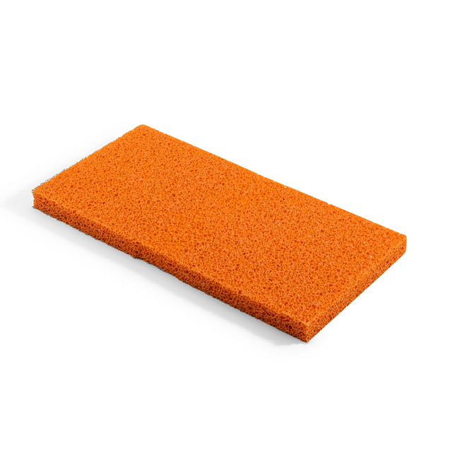Produktbild föreställande artikeln FILTSKIVA GUMMI GROV 20MM 140X280MM från kategorin Putsverktyg