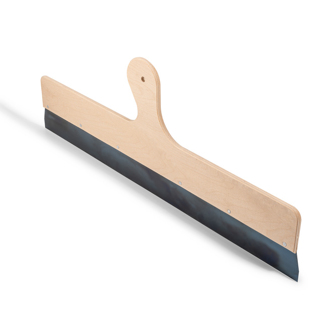 Produktbild föreställande artikeln BREDSPACKEL 5430 600MM AV STÅL MED TRÄHANDTAG från kategorin Spackelspade