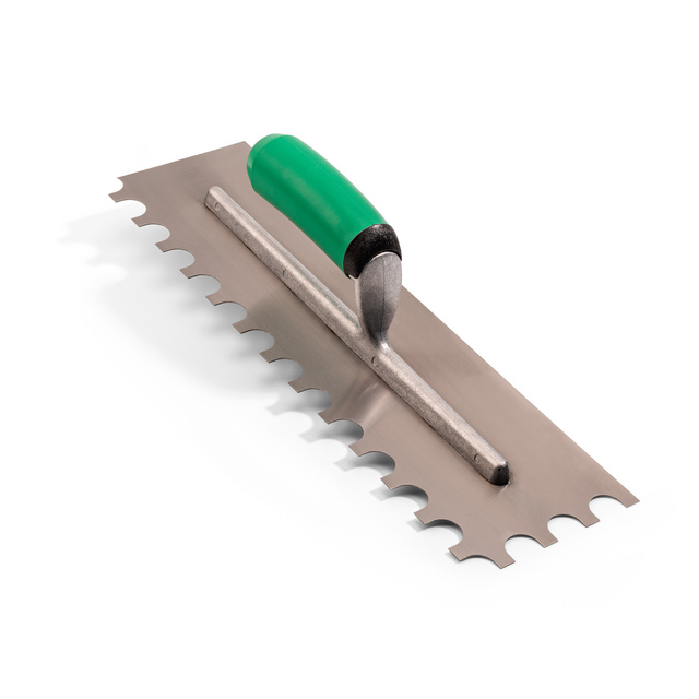 Produktbild föreställande artikeln TANDSPACKEL RUND SOFTGRIP 400X10X20X15MM från kategorin Plattsättningsverktyg