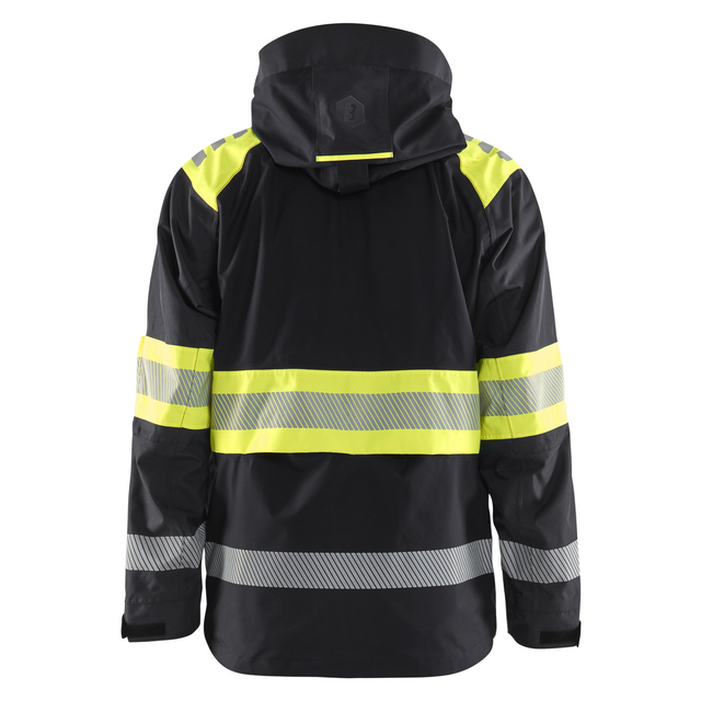 SKALJACKA 4420 1977 VARSEL SVART/VARSELGUL XL