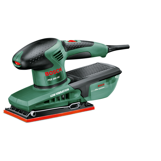 Produktbild föreställande artikeln PLANSLIP PSS 250AE MED FILTER  från kategorin Slip- & Polermaskiner