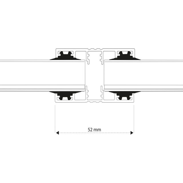 KANALPLAST 10MM KLAR KOMPLETT 11 ST 3000X1050