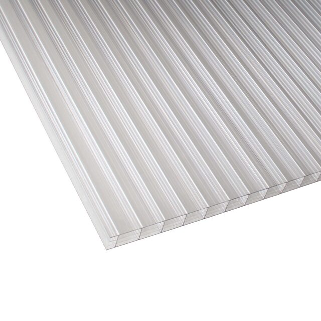 KANALPLASTTAK ISOLUX KLAR 2000X1050X10MM