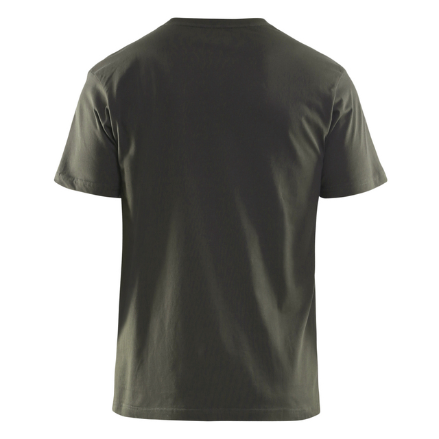 T-SHIRT 3525 1042 MÖRK OLIVGRÖN M