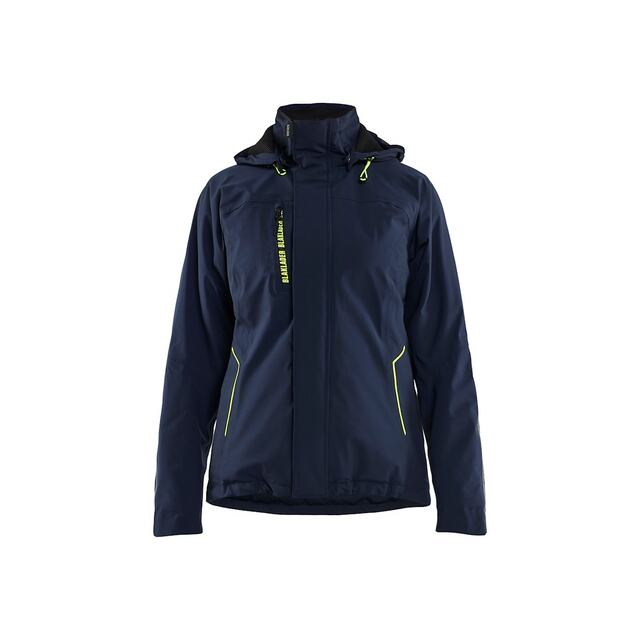 FUNKTIONSJACKA 4408 1917 DAM LÄTTFODRAD SVART/VGUL M | Beijerbygg Byggmaterial