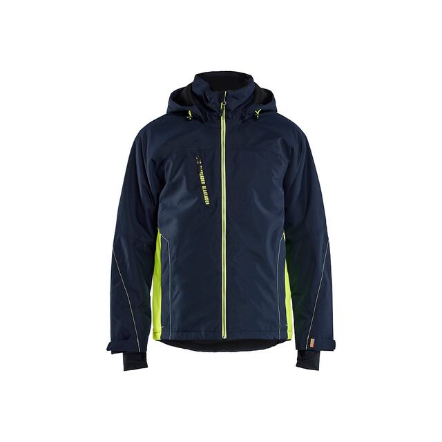 FUNKTIONSJACKA 4890 1977 LÄTTF MARINBLÅ/VARSELGUL M | Beijerbygg Byggmaterial
