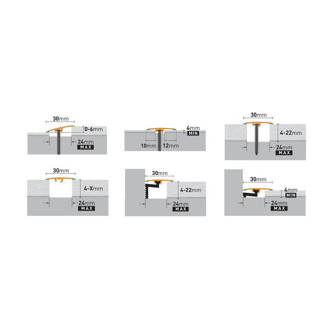 FANERGOL EK UNIQUE ELEGANT GRÅ 2,54M2/PKT MAXWOOD XLW 9,5MM