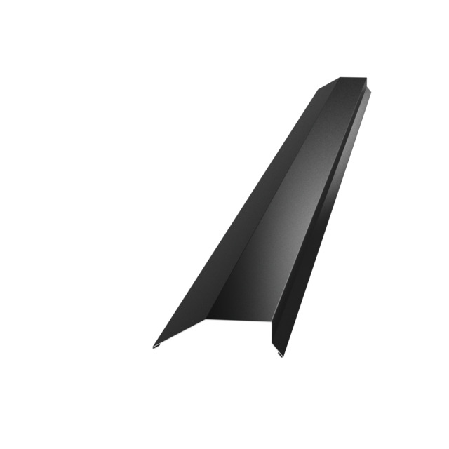 GAVELBESLAG 57/60/20 SVART 2000MM