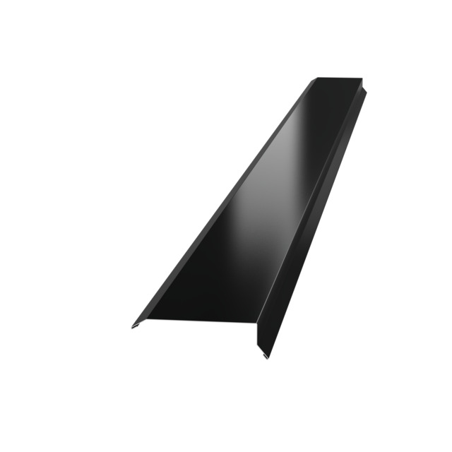 GAVELBESLAG 100/20 SVART 01 2000MM