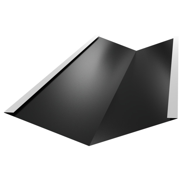 VINKELRÄNNA SVART L:2000MM