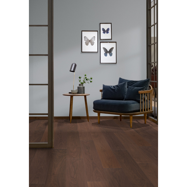 FANERTRÄGOLV VALNÖT SOTAD 2,05M2/PKT MAXWOOD XL 9,5MM