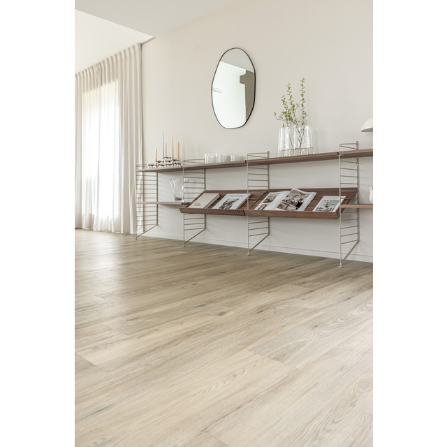 Miljöbild föreställande artikeln VINYLGOLV KLICK EK RAW 10MM 1,86M2/PKT MAXWEAR från kategorin Plankdesign
