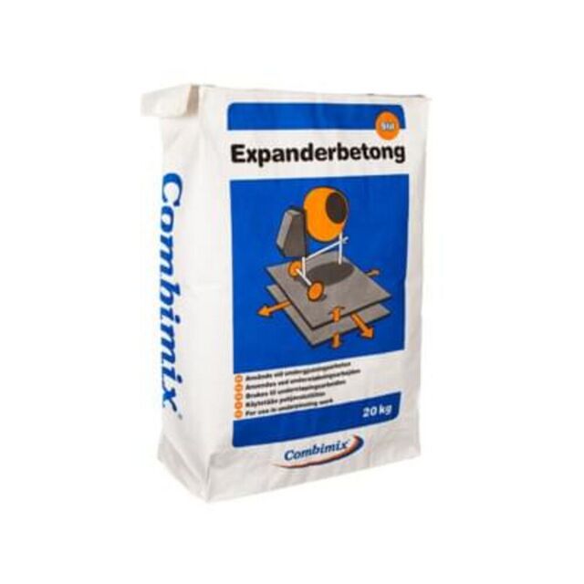 EXPANDERBETONG STD 20KG 48SÄC/PALL COMBIMIX | Beijerbygg Byggmaterial