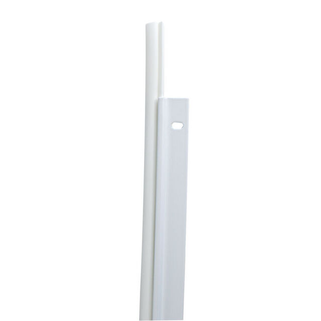 KARMTÄTLIST L=2130MM VIT KOMPLETT M SKRUV | Beijerbygg Byggmaterial