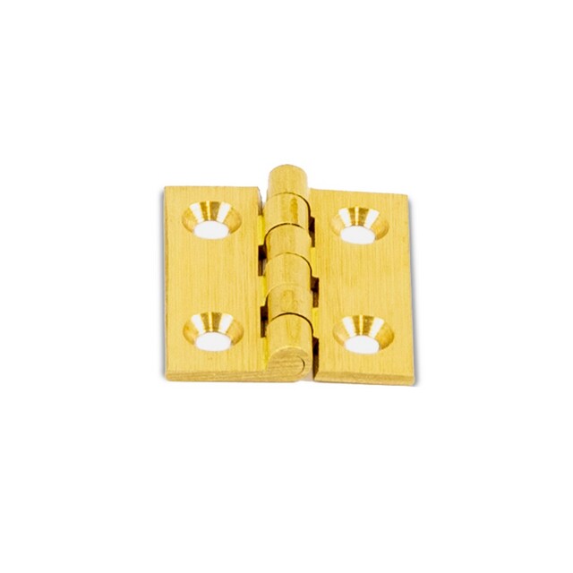 GÅNGJÄRN 1165 MÄSSING 30X25MM 2ST/FRP INKL SKRUV