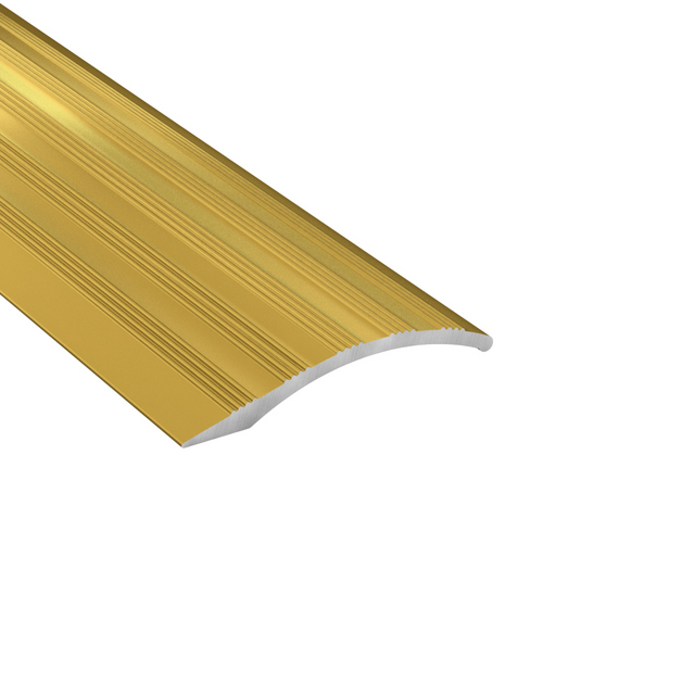 Produktbild föreställande artikeln NIVÅLIST 0-22 MM GULD 270CM FRP=27 M från kategorin Trappnos & Avslutningslister
