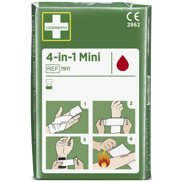 BLODSTOPPARE MINI 4-IN-1 1911 CEDERROTH