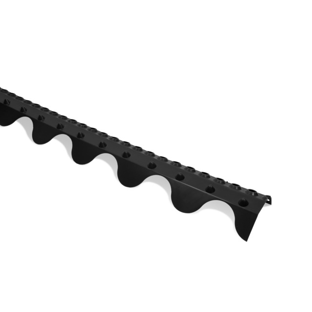 VENTINOCK 1M SVART 25ST/BUNT
