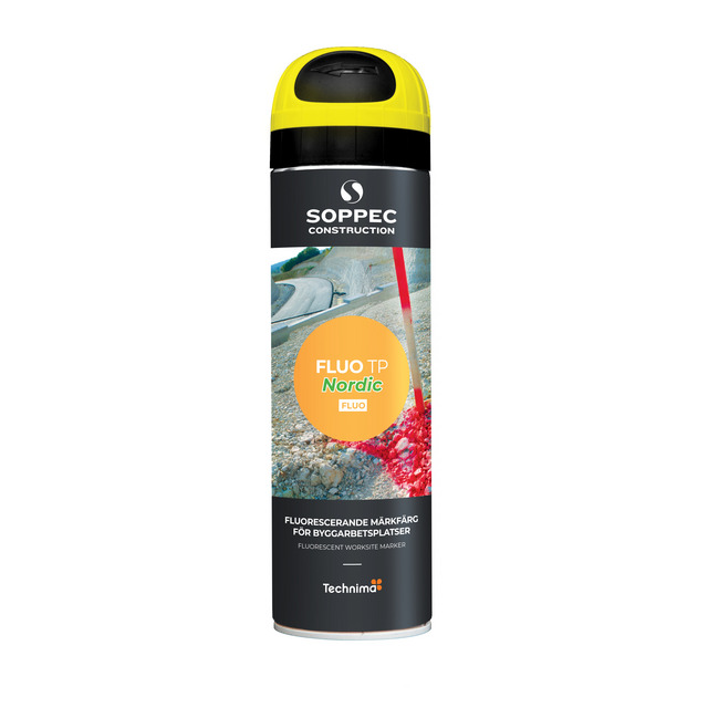 MARKÖRFÄRG GUL R-F 500ML FLUOROCERANDE SPRAYFÄRG (12)