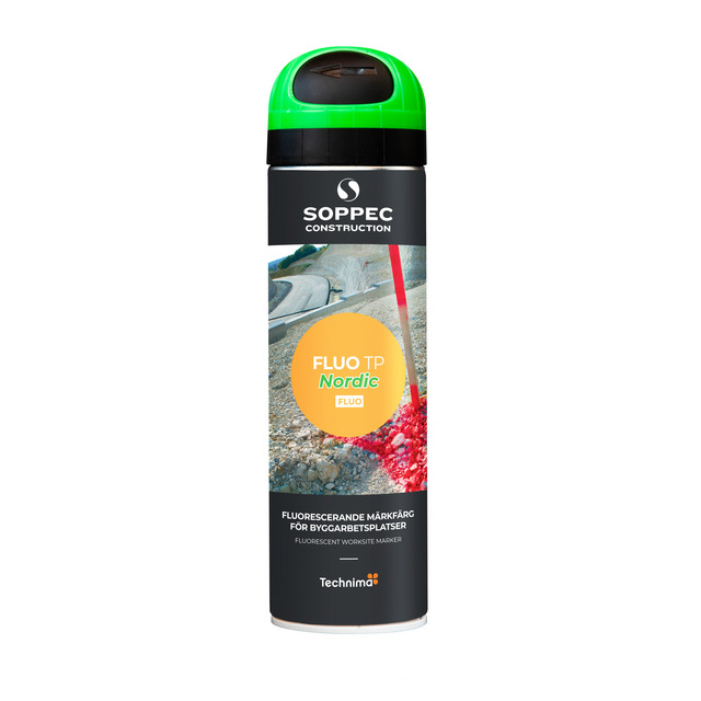 MARKÖRFÄRG GRÖN R-F 500ML FLUOROCERANDE SPRAYFÄRG (12)