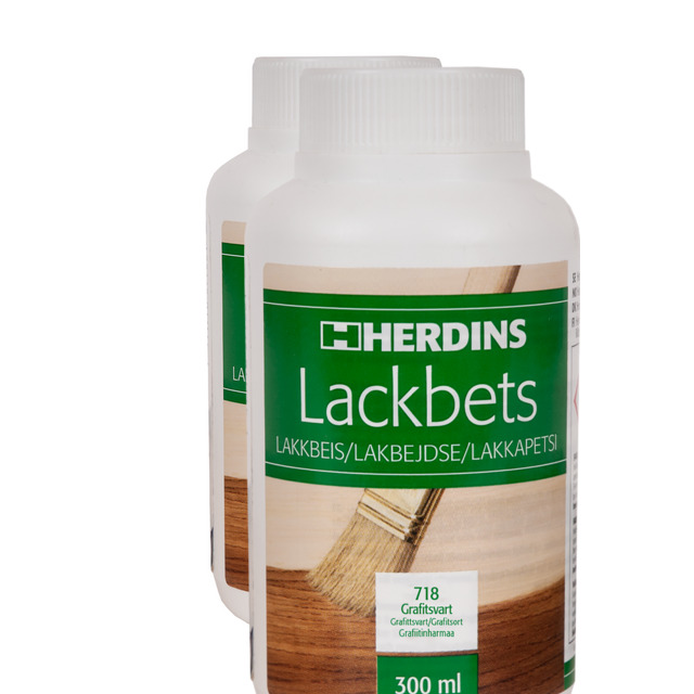 LACKBETS GRAFITSVART 300 ML