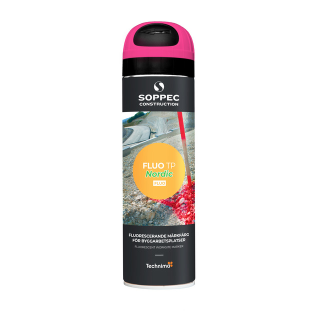 MARKÖRFÄRG CERISE R-F 500ML FLUOROCERANDE SPRAYFÄRG (12)