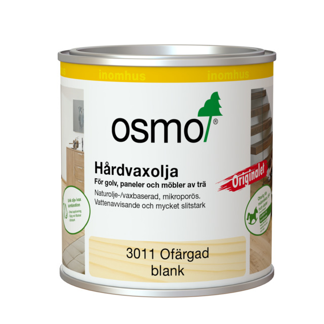HÅRDVAXOLJA 3011 OSMO ORIGINALET BLANK 0,375L