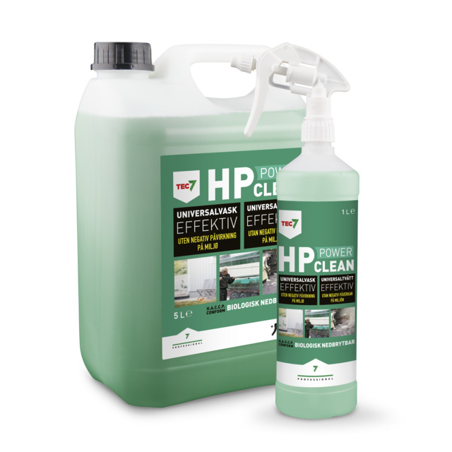 RENGÖRINGSMEDEL HP CLEAN SPRAY GRÖN 1L