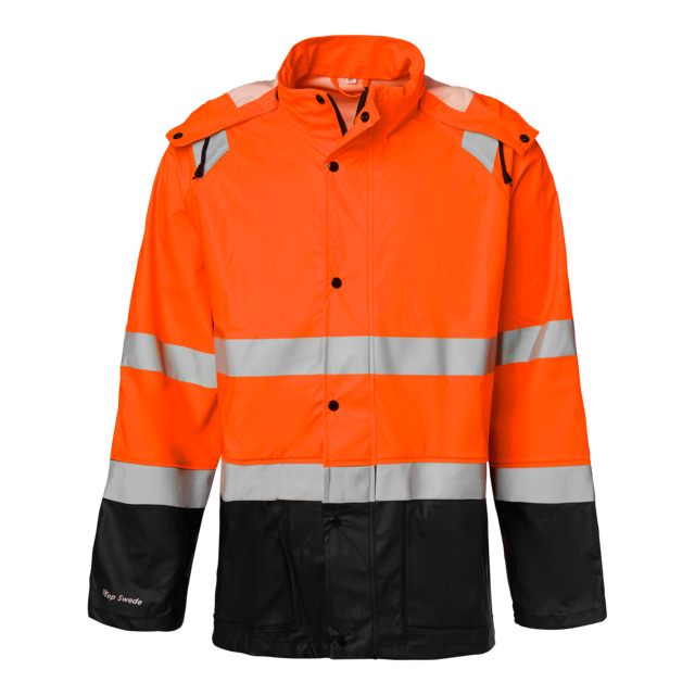 REGNJACKA 180 HI-VIS TOP SWEDE ORANGE XXL