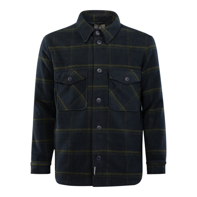 OVERSHIRTS TABEI MATTERHORN MARINBLÅ / GRÖN XS