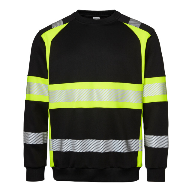 TRÖJA 602 TOP SWEDE SVART/VARSELGUL XXL