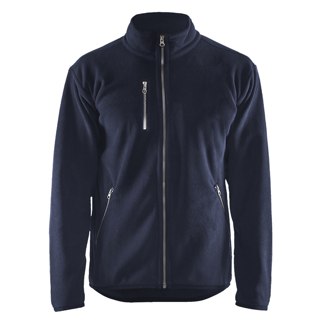 FLEECEJACKA 4830 2510 MÖRK MARINBLÅ XL | Beijerbygg Byggmaterial
