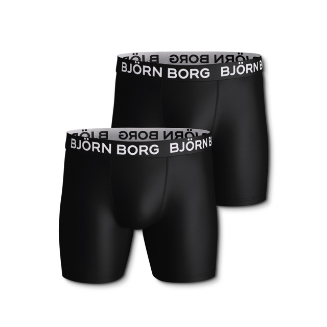 KALSONG BOXER BJÖRN BORG SVART XL 2ST | Beijerbygg Byggmaterial
