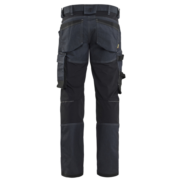 HANTVERKSBYXA 1751 1141 STRETCH MARINBLÅ/SVART C46