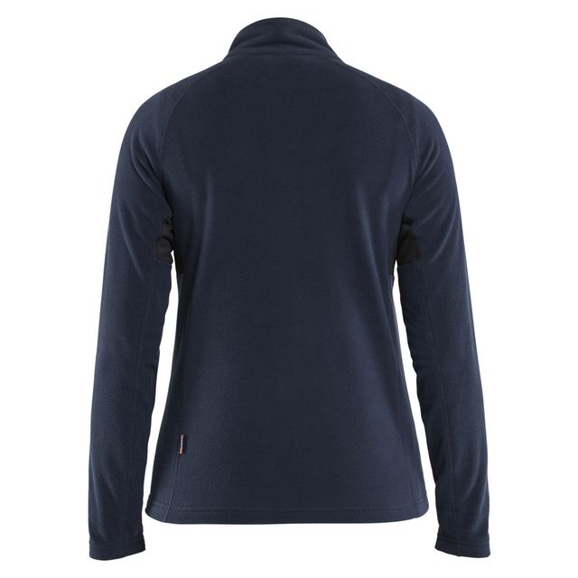 MICROFLEECEJACKA 4722 1010 DAMMÖRK MARINBLÅ L