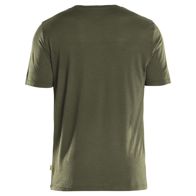 T-SHIRT 3536 1743 MERINOULL SKOGSGRÖN 4XL