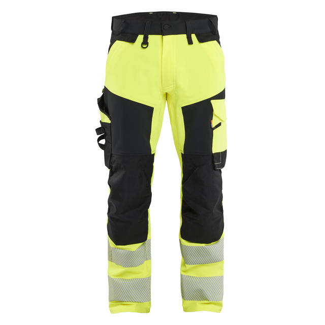 VARSELBYXA 1124 1648 4-VÄGSSTR VARSELGUL/SVART D124 | Beijerbygg Byggmaterial