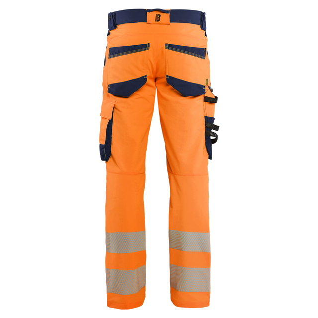 VARSELBYXA 1124 1648 4-VÄGSSTR VARSELORANGE/MBLÅ D124