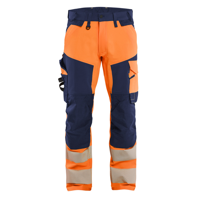 VARSELBYXA 1124 1648 4-VÄGSSTR VARSELORANGE/MBLÅ D124 | Beijerbygg Byggmaterial