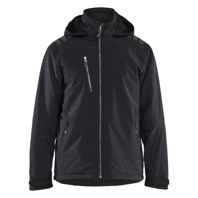 VINTERJACKA 47502513 SOFTSHELL LÄTTFODRAD SVART/SVART XXXL | Beijerbygg Byggmaterial