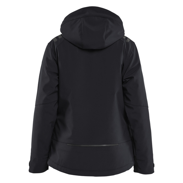 Produktbild föreställande artikeln VINTERJACKA 47512513 SOFTSHELL LÄTTFODRAD DAM SVART/RÖD 3XL från kategorin Överdelar