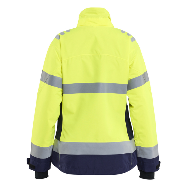 VINTERJACKA 4762 1977 DAM LÄTT FODRAD VARSEL VGUL/BLÅ XXXL