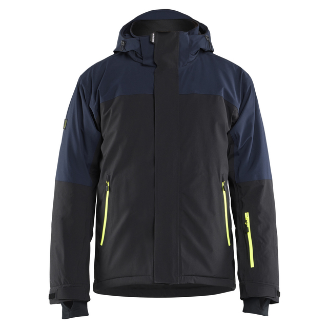 VINTERJACKA 4991 1917 STRIKER STRETCH BLÅ/VARSELGUL 4XL