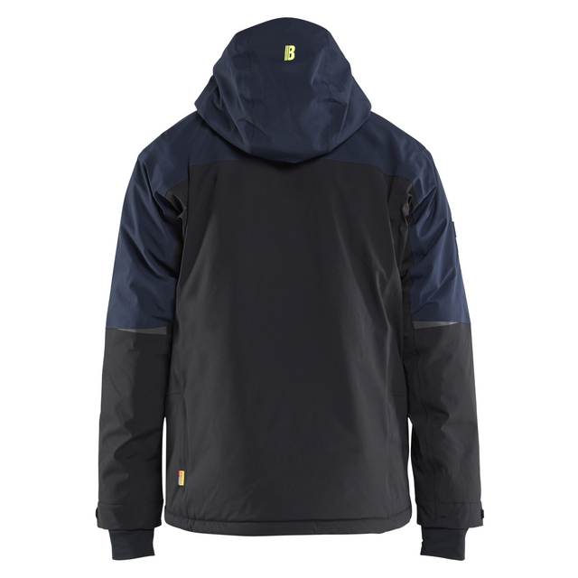 VINTERJACKA 4991 1917 STRIKER STRETCH BLÅ/VARSELGUL 4XL