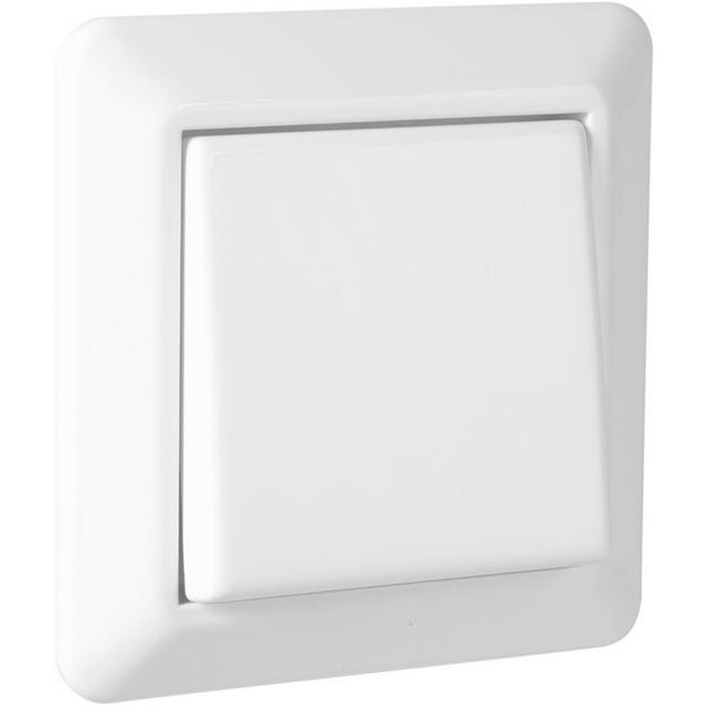 STRÖMBRYTARE RS TR/1P INF RV NORDIC RENVIT | Beijerbygg Byggmaterial