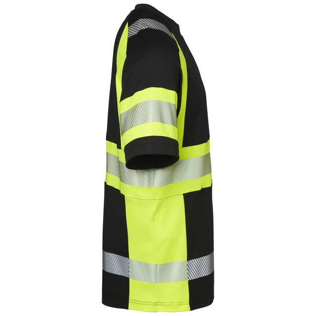 T-SHIRT 600 TOP SWEDE SVART/VARSELGUL M