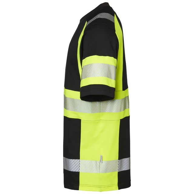 T-SHIRT 600 TOP SWEDE SVART/VARSELGUL M