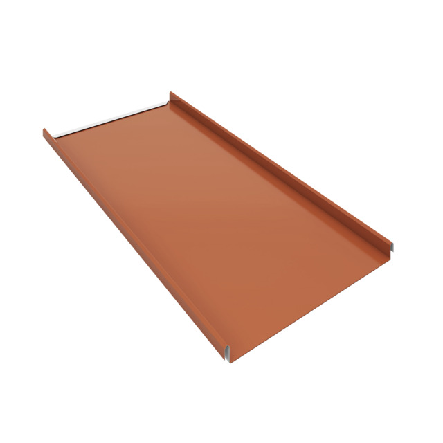 ÖVERGÅNGSPLÅT NOCK TREND 475 BRUNRÖD 1M